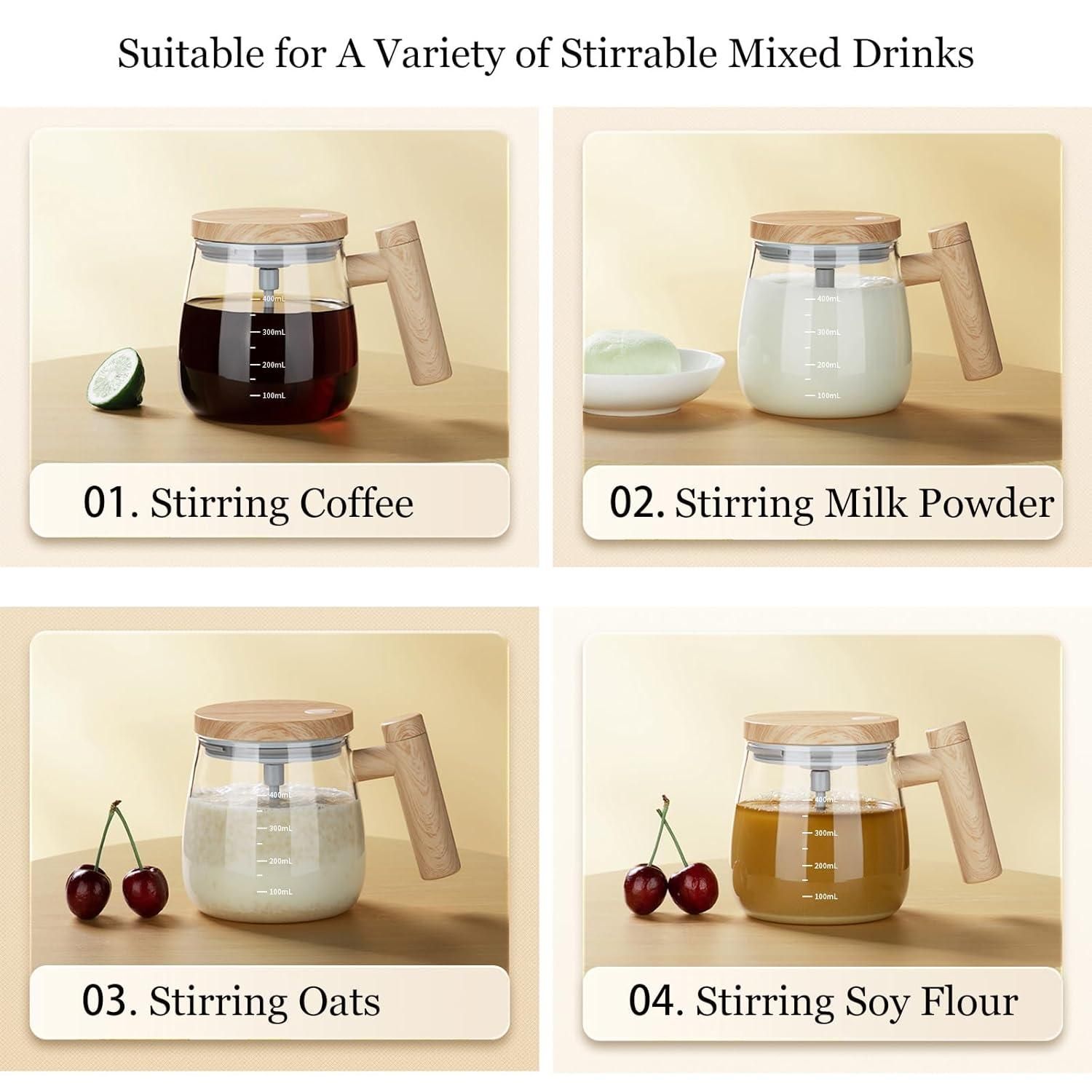 Automatic Coffee Mixing Cup 400ml
